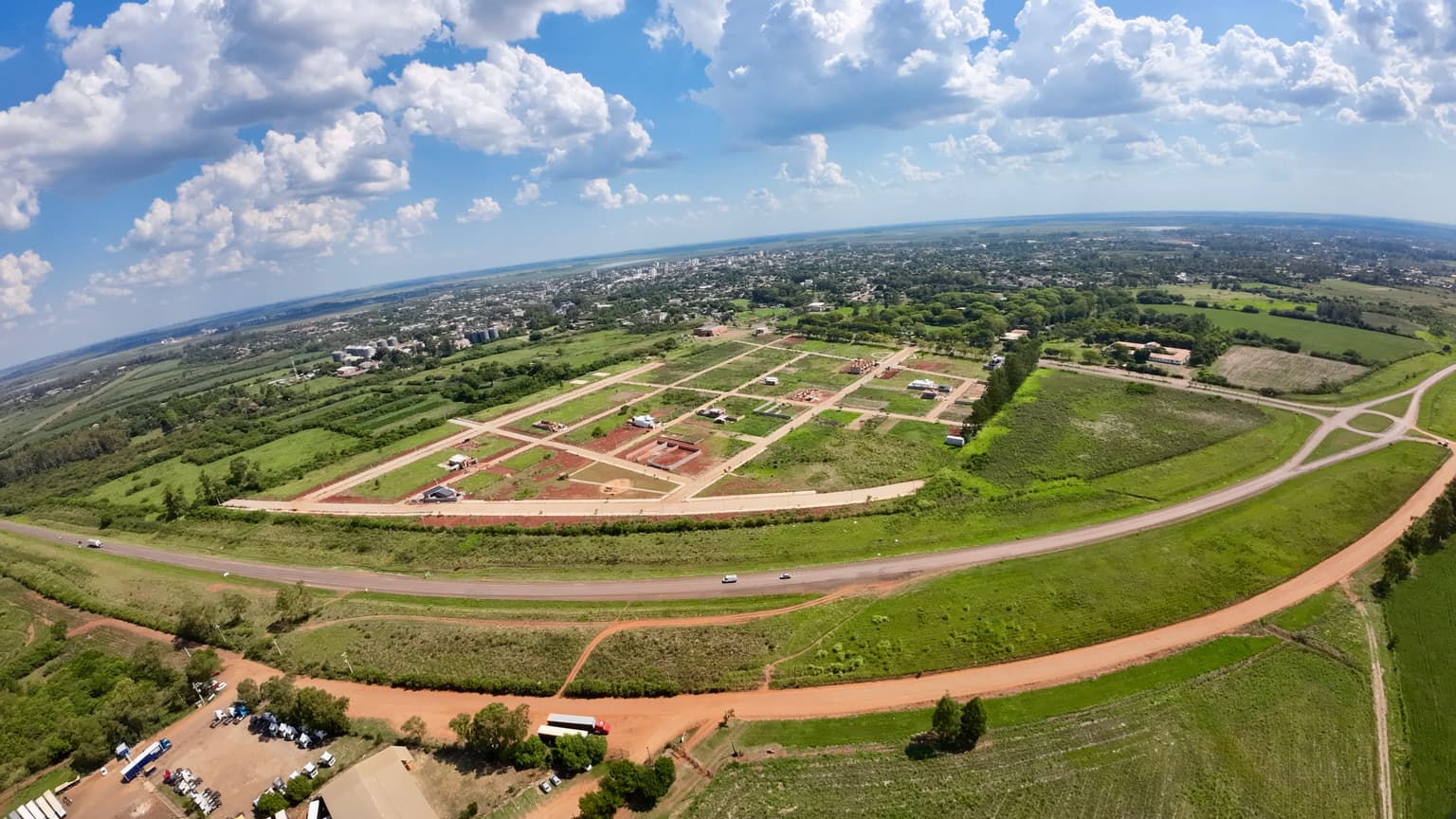 Vista aérea de São Borja